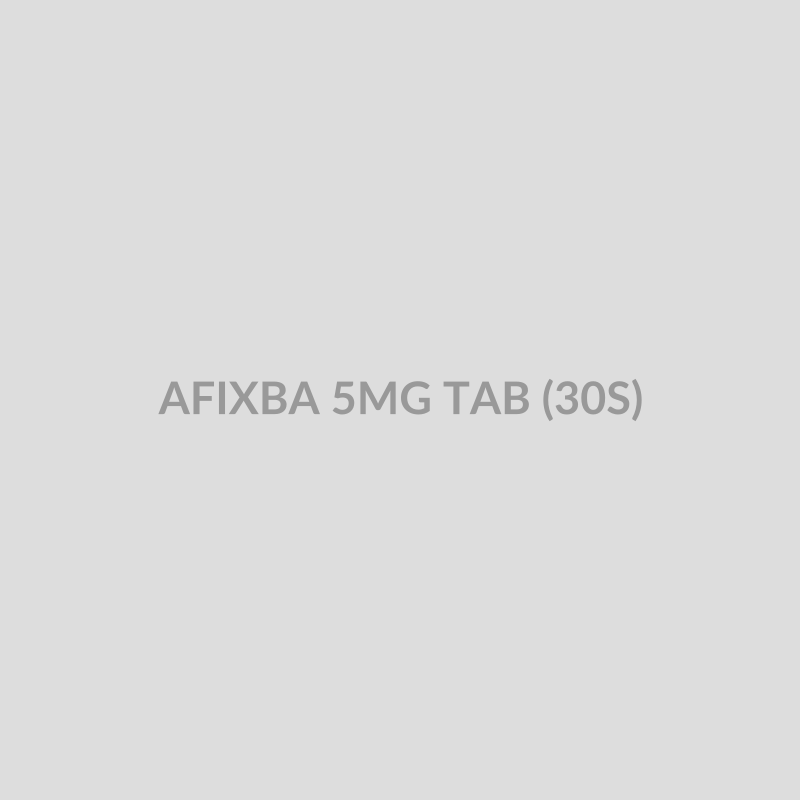 AFIXBA 5MG TAB (30S) - Bolan Clinic Pharmacy