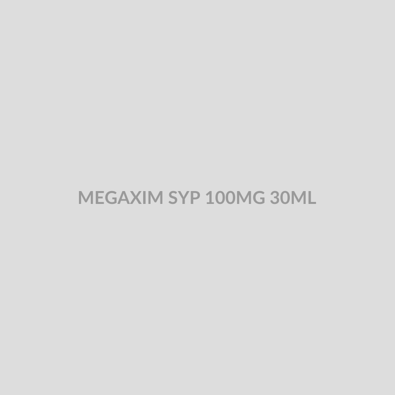 MEGAXIM SYP 100MG 30ML - Bolan Clinic Pharmacy