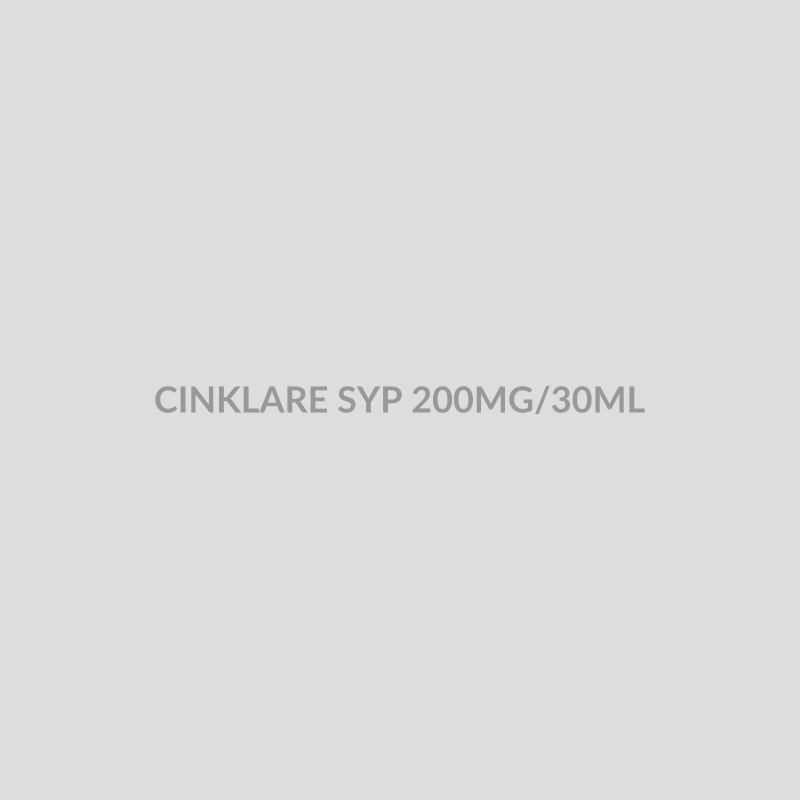 CINKLARE SYP 200MG/30ML - Bolan Clinic Pharmacy
