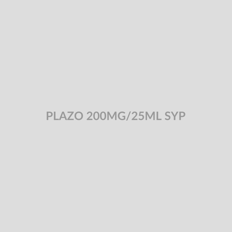 PLAZO 200MG/25ML SYP - Bolan Clinic Pharmacy