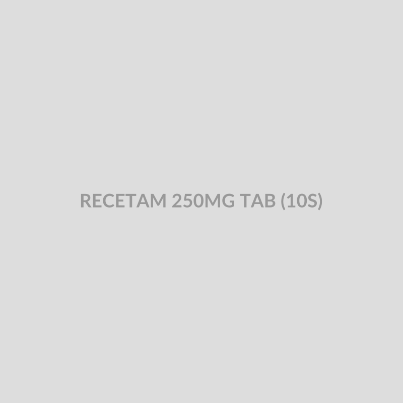 RECETAM 250MG TAB (10S) - Bolan Clinic Pharmacy