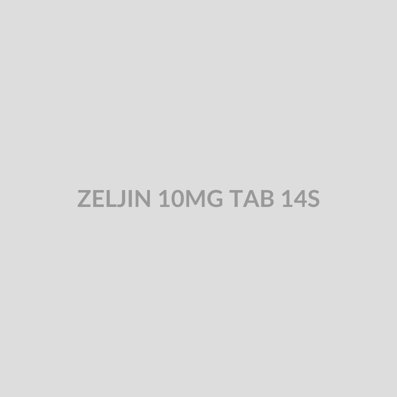 ZELJIN 10MG TAB 14S - Bolan Clinic Pharmacy