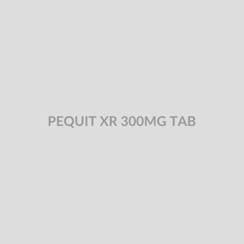 PEQUIT XR 300MG TAB - Bolan Clinic Pharmacy