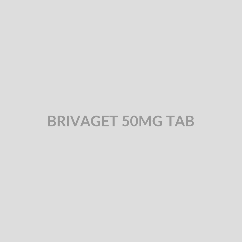 BRIVAGET 50MG TAB - Bolan Clinic Pharmacy