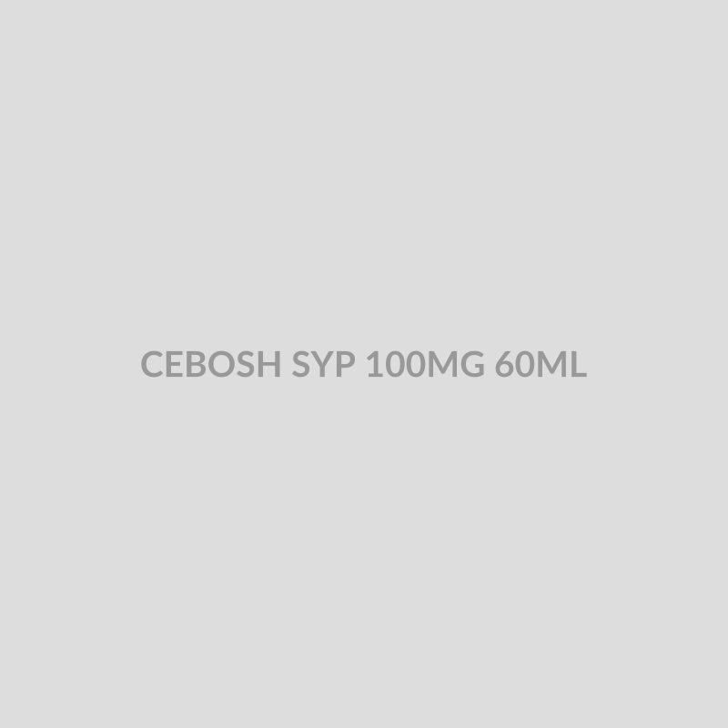 CEBOSH SYP 100MG 60ML - Bolan Clinic Pharmacy