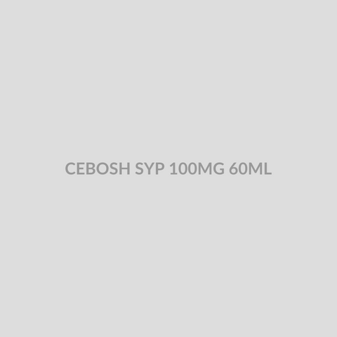 CEBOSH SYP 100MG 60ML - Bolan Clinic Pharmacy