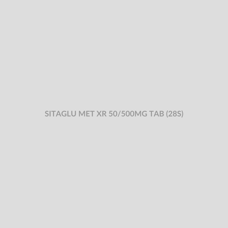 SITAGLU MET XR 50/500MG TAB (28S) - Bolan Clinic Pharmacy