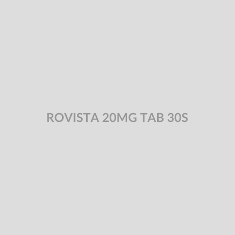 ROVISTA 20MG TAB 30S - Bolan Clinic Pharmacy