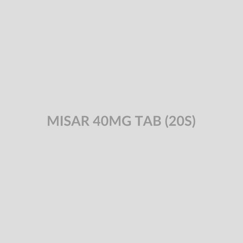 MISAR 40MG TAB (20S) - Bolan Clinic Pharmacy