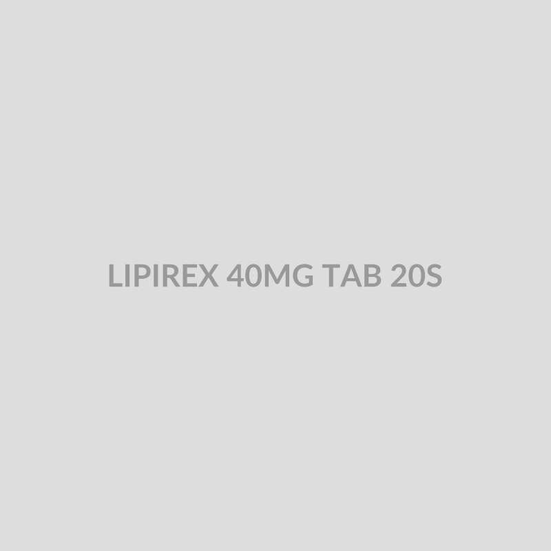 LIPIREX 40MG TAB 20S - Bolan Clinic Pharmacy