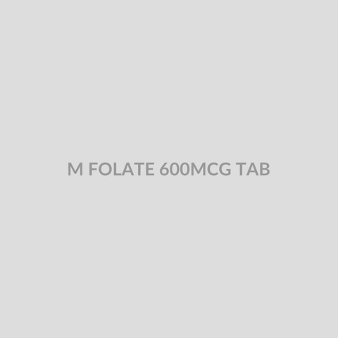 M FOLATE 600MCG TAB - Bolan Clinic Pharmacy