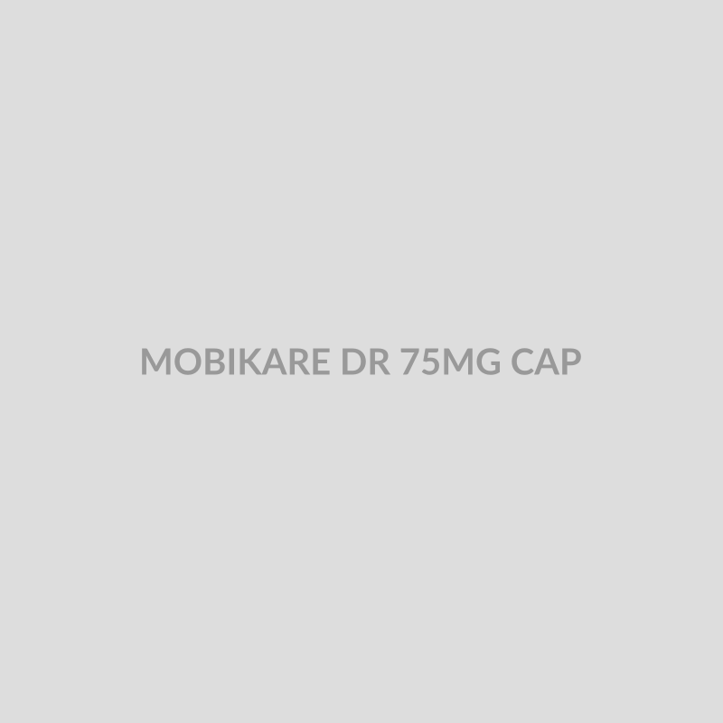 MOBIKARE DR 75MG CAP - Bolan Clinic Pharmacy