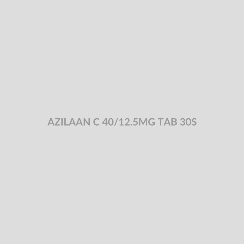 AZILAAN C 40/12.5MG TAB 30S - Bolan Clinic Pharmacy