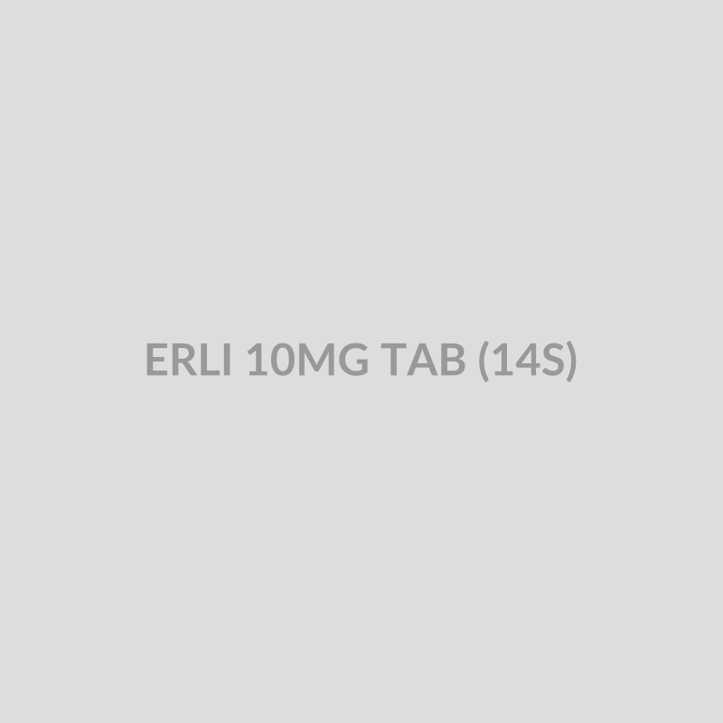 ERLI 10MG TAB (14S) - Bolan Clinic Pharmacy