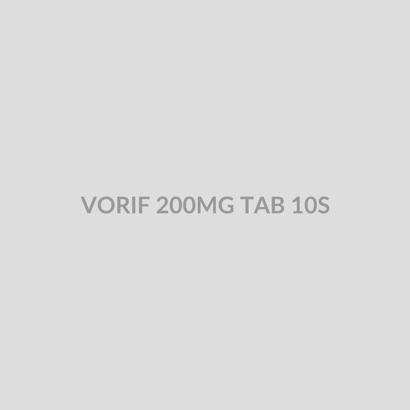 VORIF 200MG TAB 10S - Bolan Clinic Pharmacy