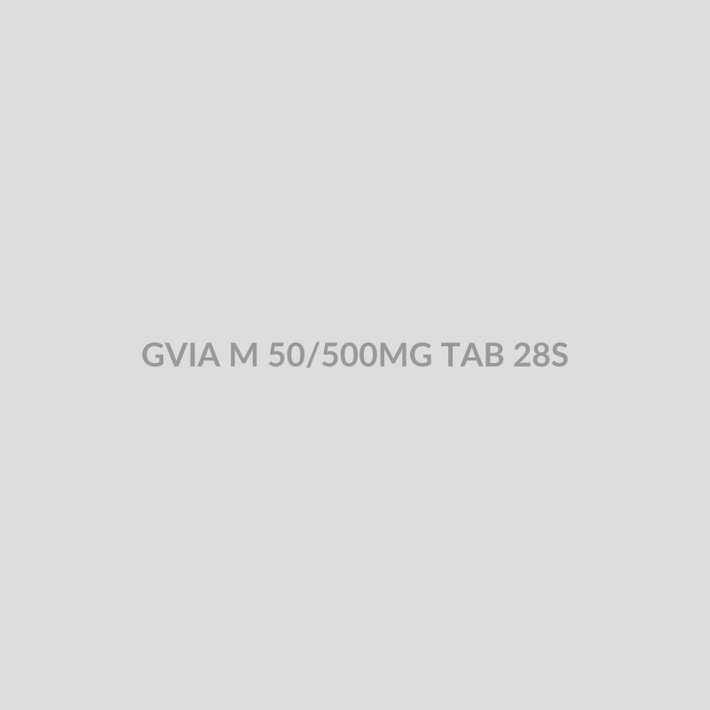 GVIA M 50/500MG TAB 28S - Bolan Clinic Pharmacy