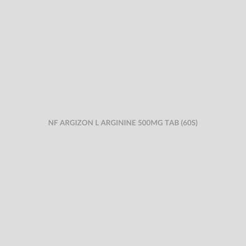 NF ARGIZON L ARGININE 500MG TAB (60S) - Bolan Clinic Pharmacy