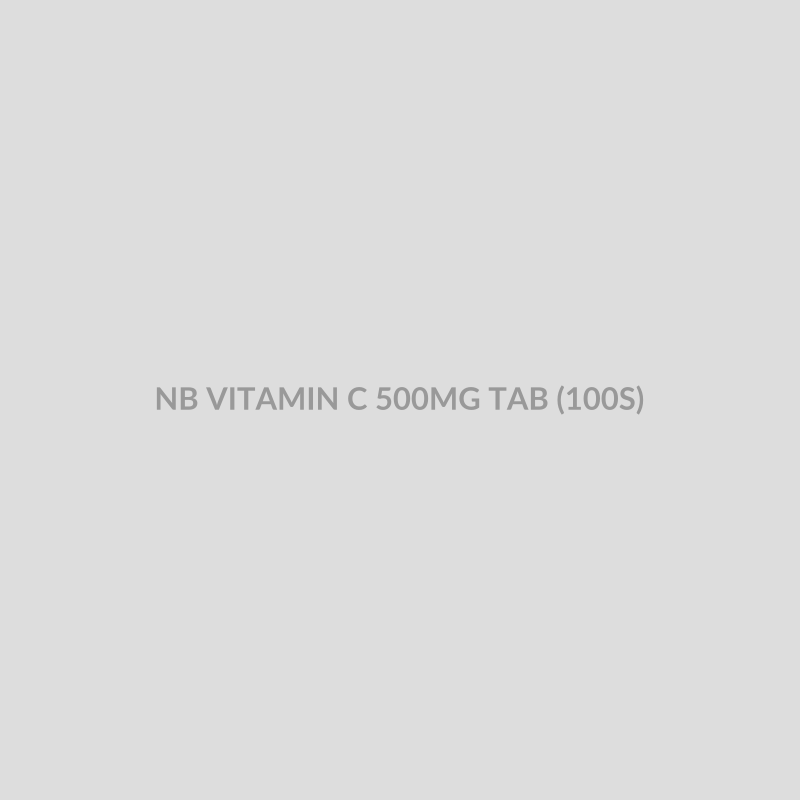 NB VITAMIN C 500MG TAB (100S) - Bolan Clinic Pharmacy