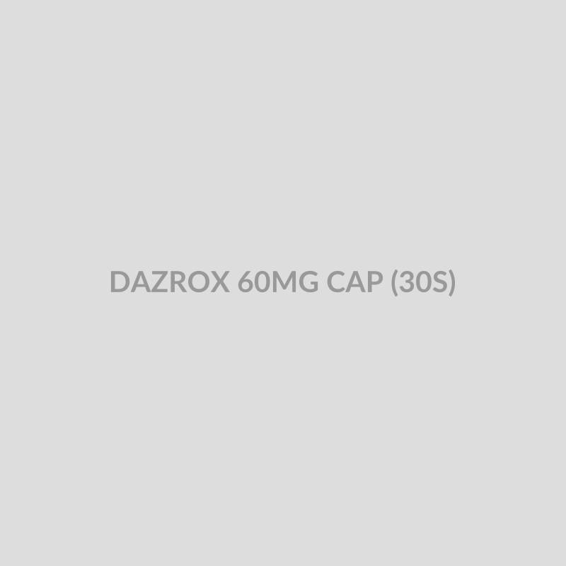 DAZROX 60MG CAP (30S) - Bolan Clinic Pharmacy