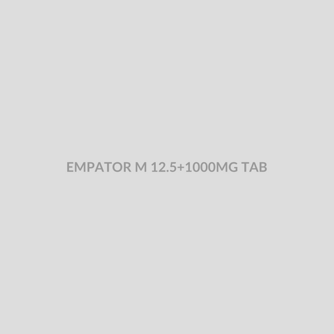 EMPATOR M 12.5+1000MG TAB - Bolan Clinic Pharmacy