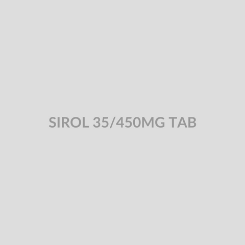 SIROL 35/450MG TAB - Bolan Clinic Pharmacy