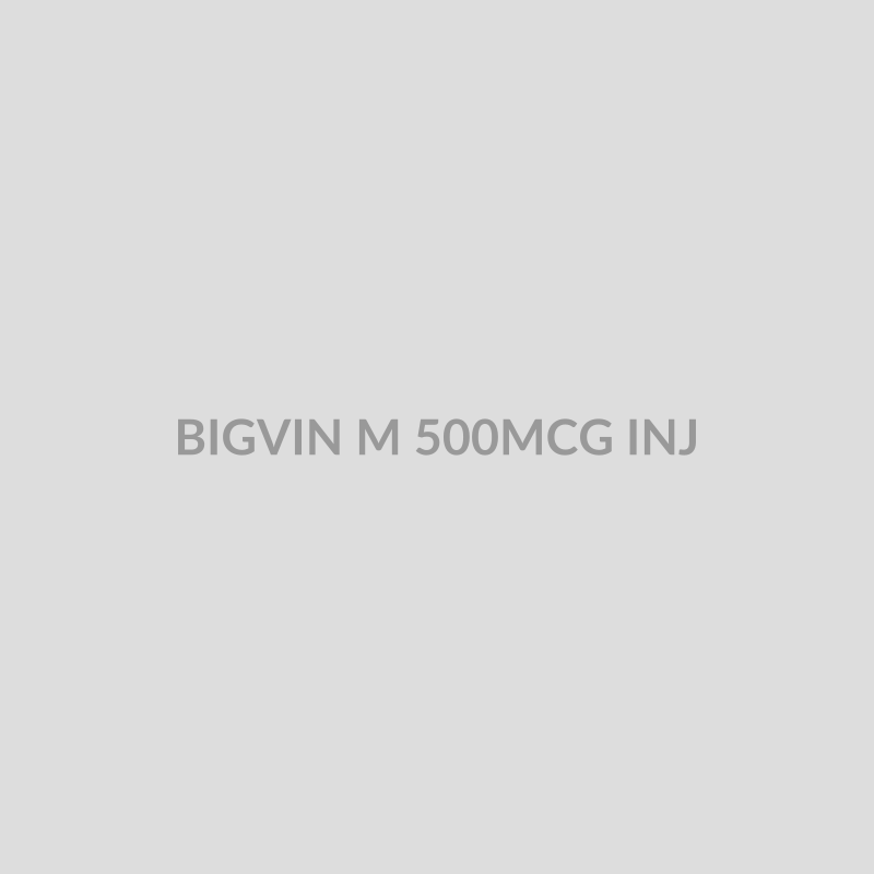 BIGVIN M 500MCG INJ - Bolan Clinic Pharmacy