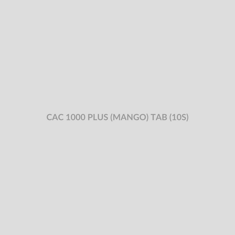 CAC 1000 PLUS (MANGO) TAB (10S) - Bolan Clinic Pharmacy