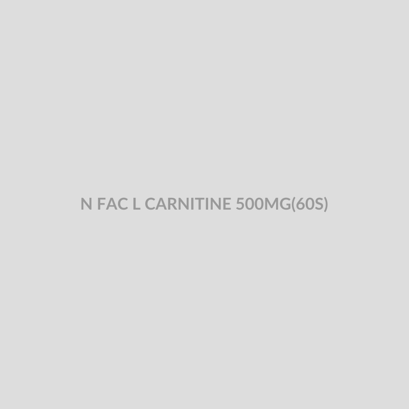 N FAC L CARNITINE 500MG(60S) - Bolan Clinic Pharmacy