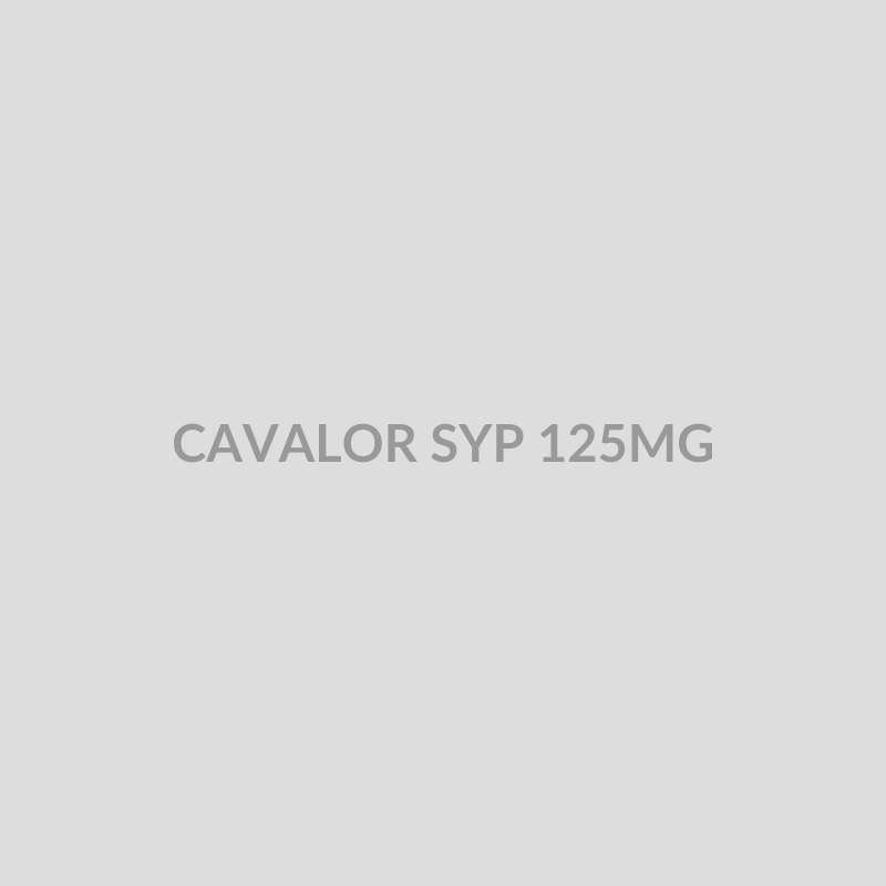 CAVALOR SYP 125MG - Bolan Clinic Pharmacy