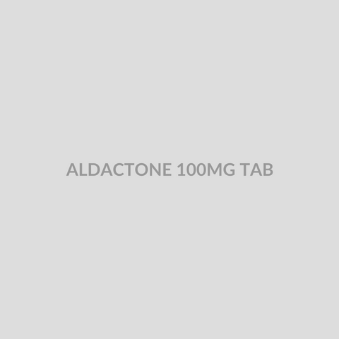 ALDACTONE 100MG TAB - Bolan Clinic Pharmacy