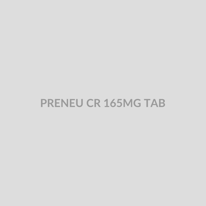PRENEU CR 165MG TAB - Bolan Clinic Pharmacy