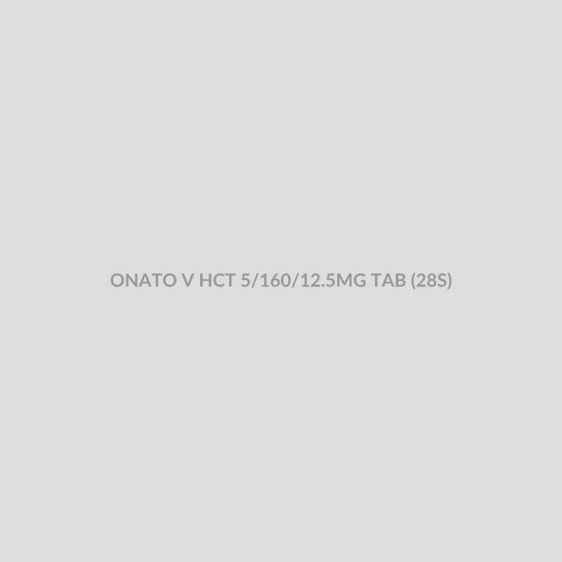 ONATO V HCT 5/160/12.5MG TAB (28S) - Bolan Clinic Pharmacy