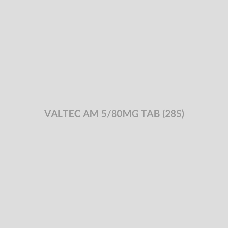 VALTEC AM 5/80MG TAB (28S) - Bolan Clinic Pharmacy