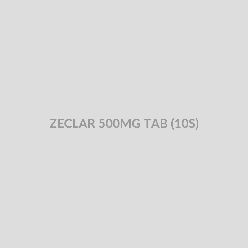ZECLAR 500MG TAB (10S) - Bolan Clinic Pharmacy