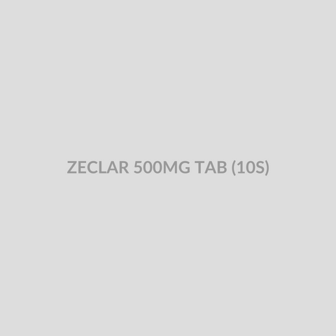 ZECLAR 500MG TAB (10S) - Bolan Clinic Pharmacy