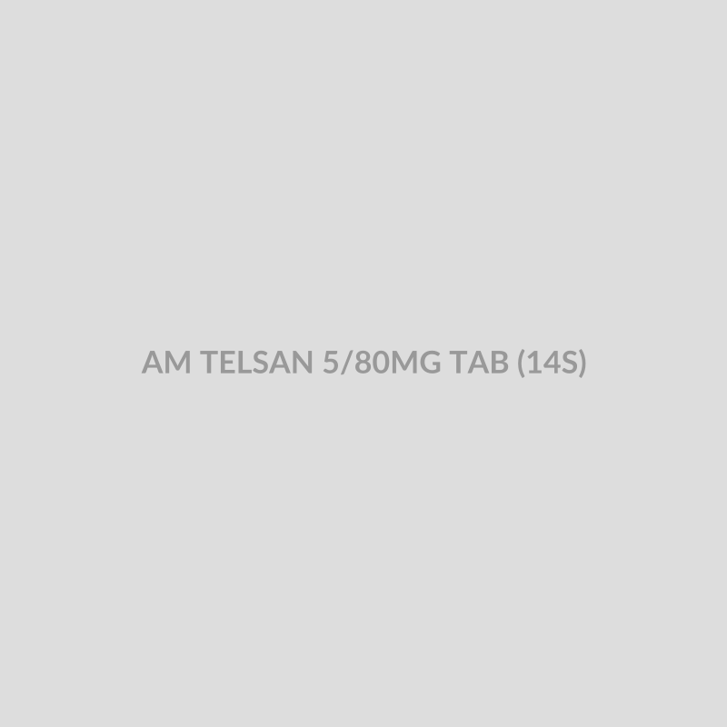 AM TELSAN 5/80MG TAB (14S) - Bolan Clinic Pharmacy