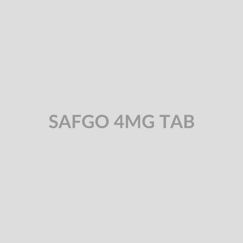 SAFGO 4MG TAB - Bolan Clinic Pharmacy