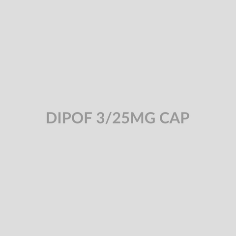 DIPOF 3/25MG CAP - Bolan Clinic Pharmacy