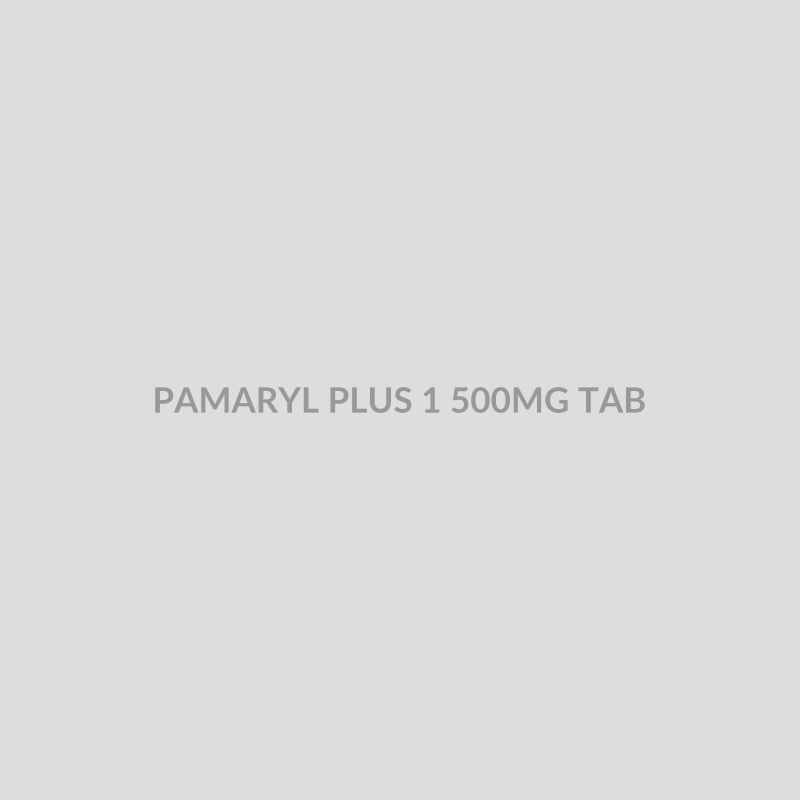 PAMARYL PLUS 1 500MG TAB - Bolan Clinic Pharmacy