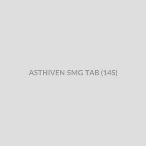 ASTHIVEN 5MG TAB (14S) - Bolan Clinic Pharmacy