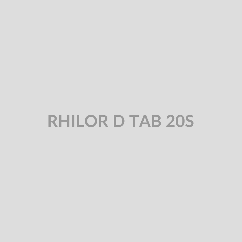 RHILOR D TAB 20S - Bolan Clinic Pharmacy