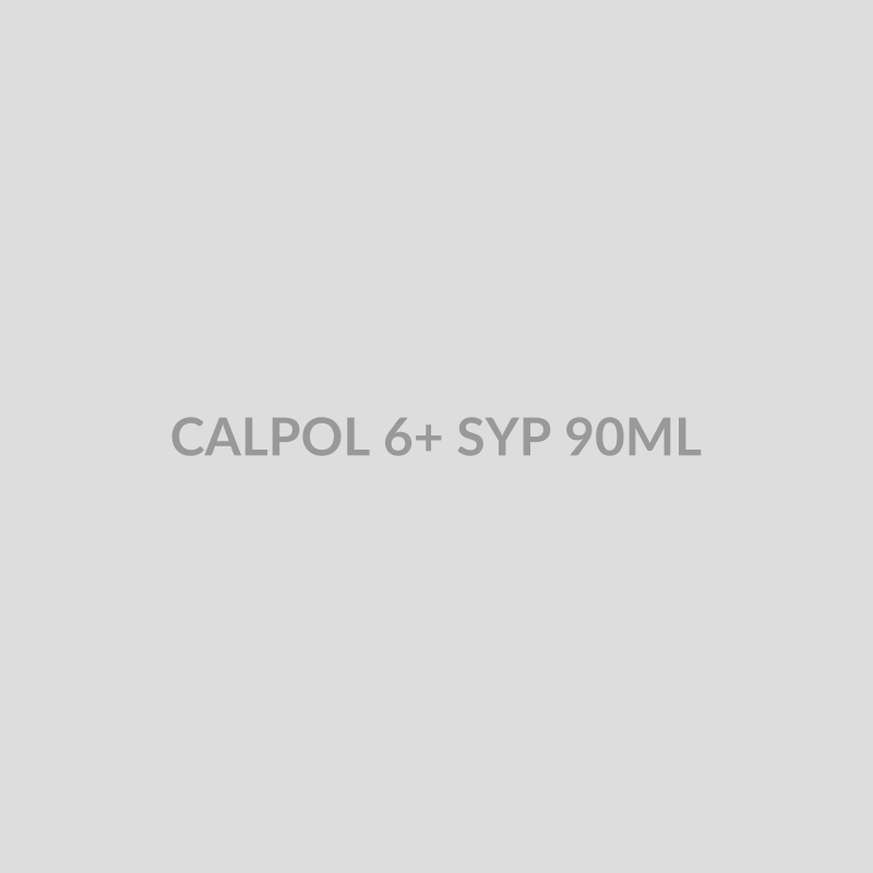 CALPOL 6+ SYP 90ML - Bolan Clinic Pharmacy