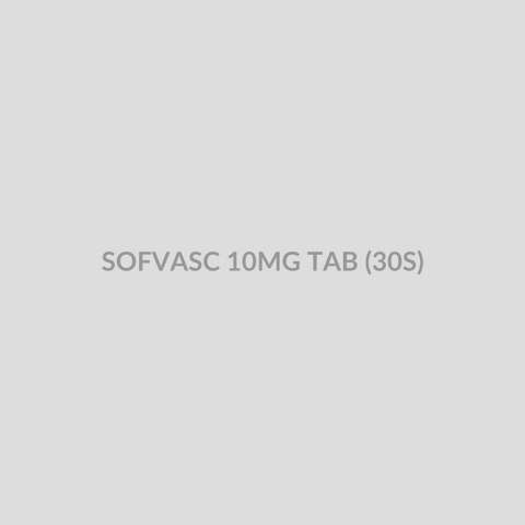 SOFVASC 10MG TAB (30S) - Bolan Clinic Pharmacy