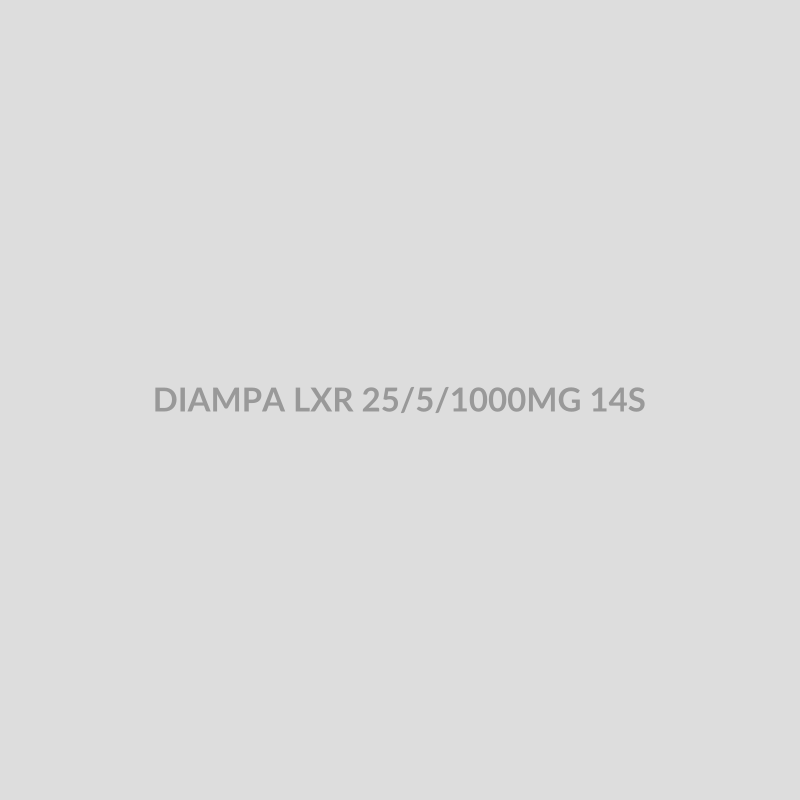 DIAMPA LXR 25/5/1000MG 14S - Bolan Clinic Pharmacy