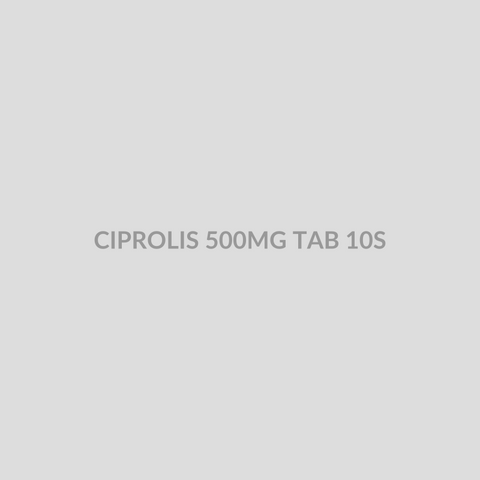 CIPROLIS 500MG TAB 10S - Bolan Clinic Pharmacy