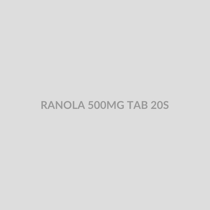 RANOLA 500MG TAB 20S - Bolan Clinic Pharmacy