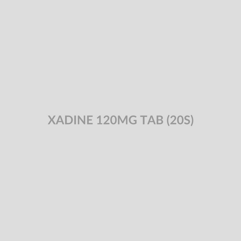 XADINE 120MG TAB (20S) - Bolan Clinic Pharmacy
