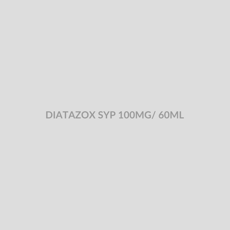 DIATAZOX SYP 100MG/ 60ML - Bolan Clinic Pharmacy