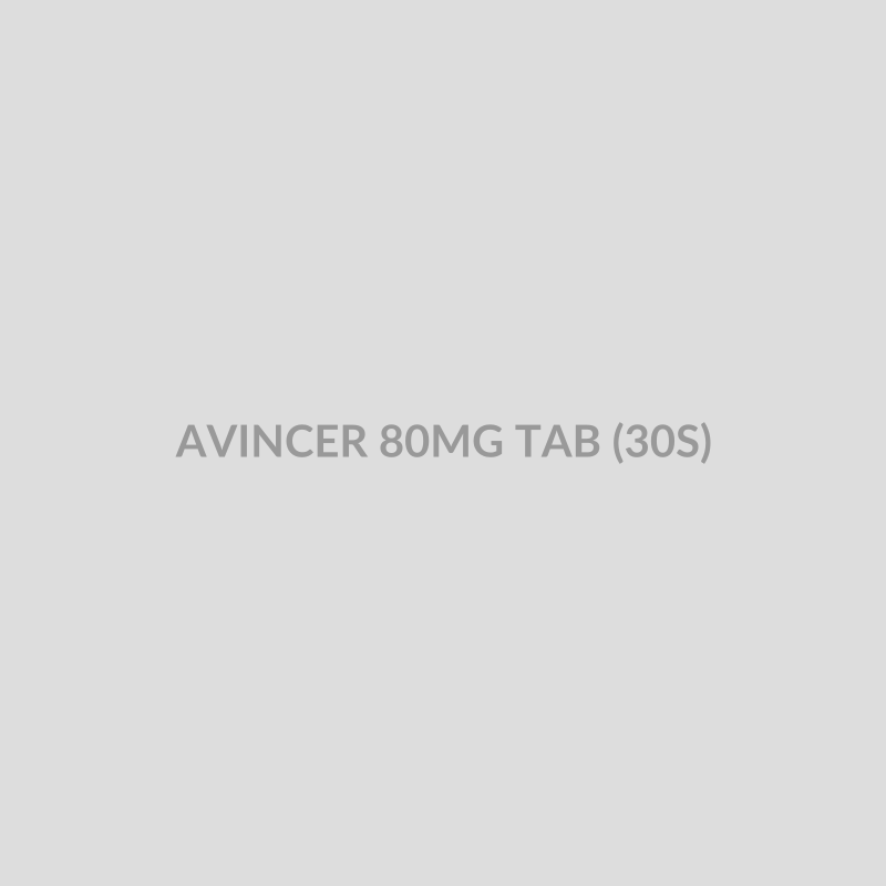 AVINCER 80MG TAB (30S) - Bolan Clinic Pharmacy
