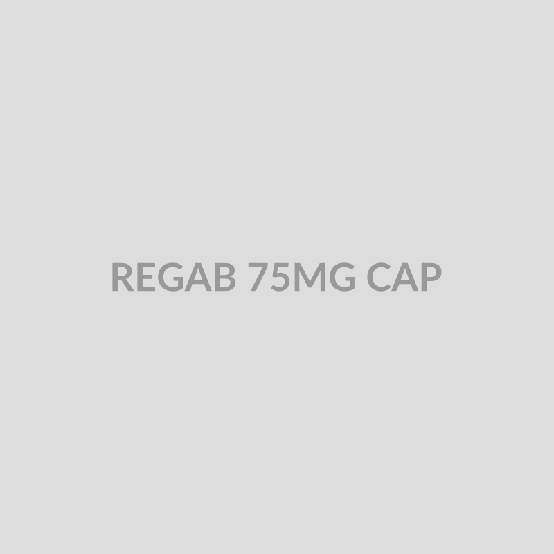 REGAB 75MG CAP - Bolan Clinic Pharmacy